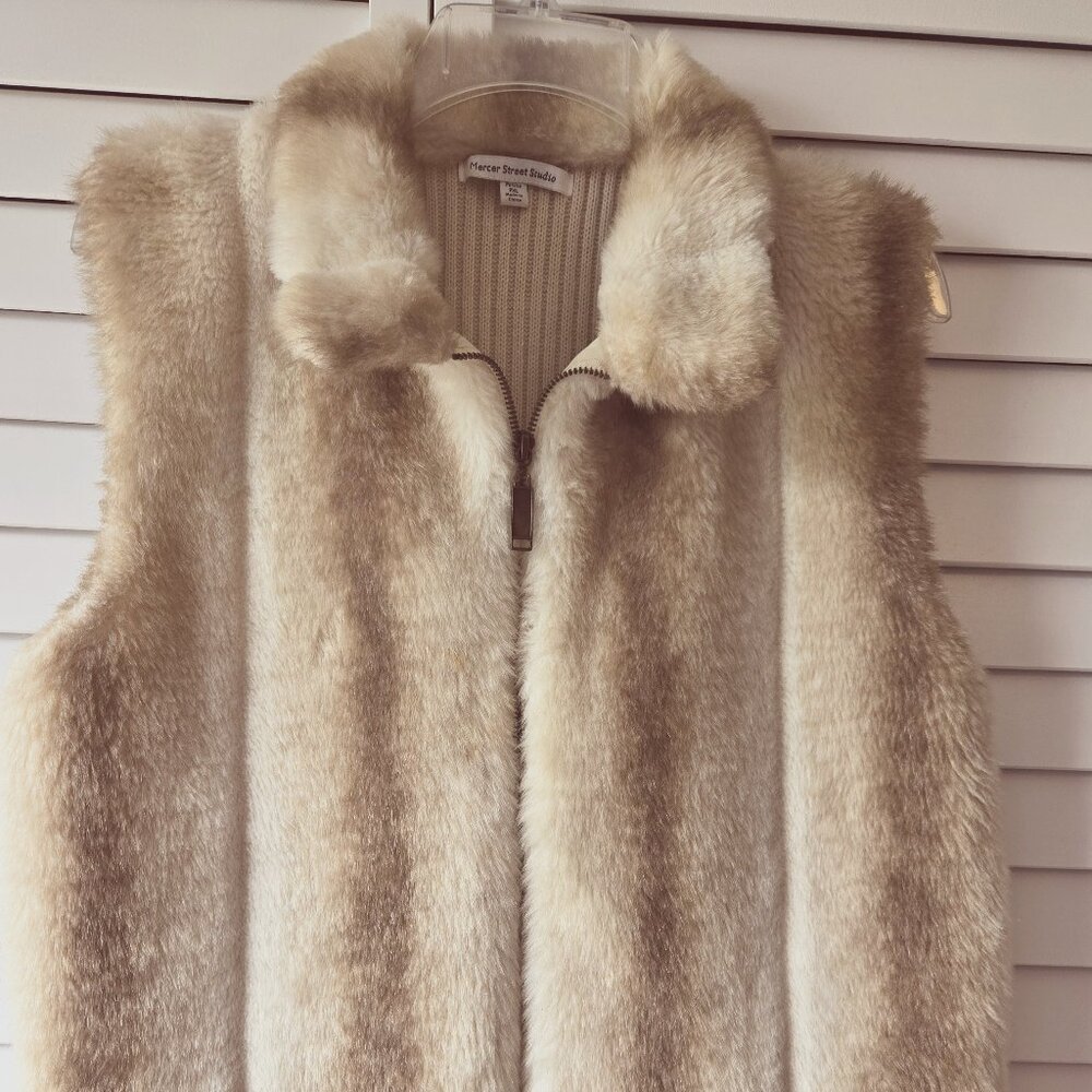 Mercer Street Studio Faux fur Vest